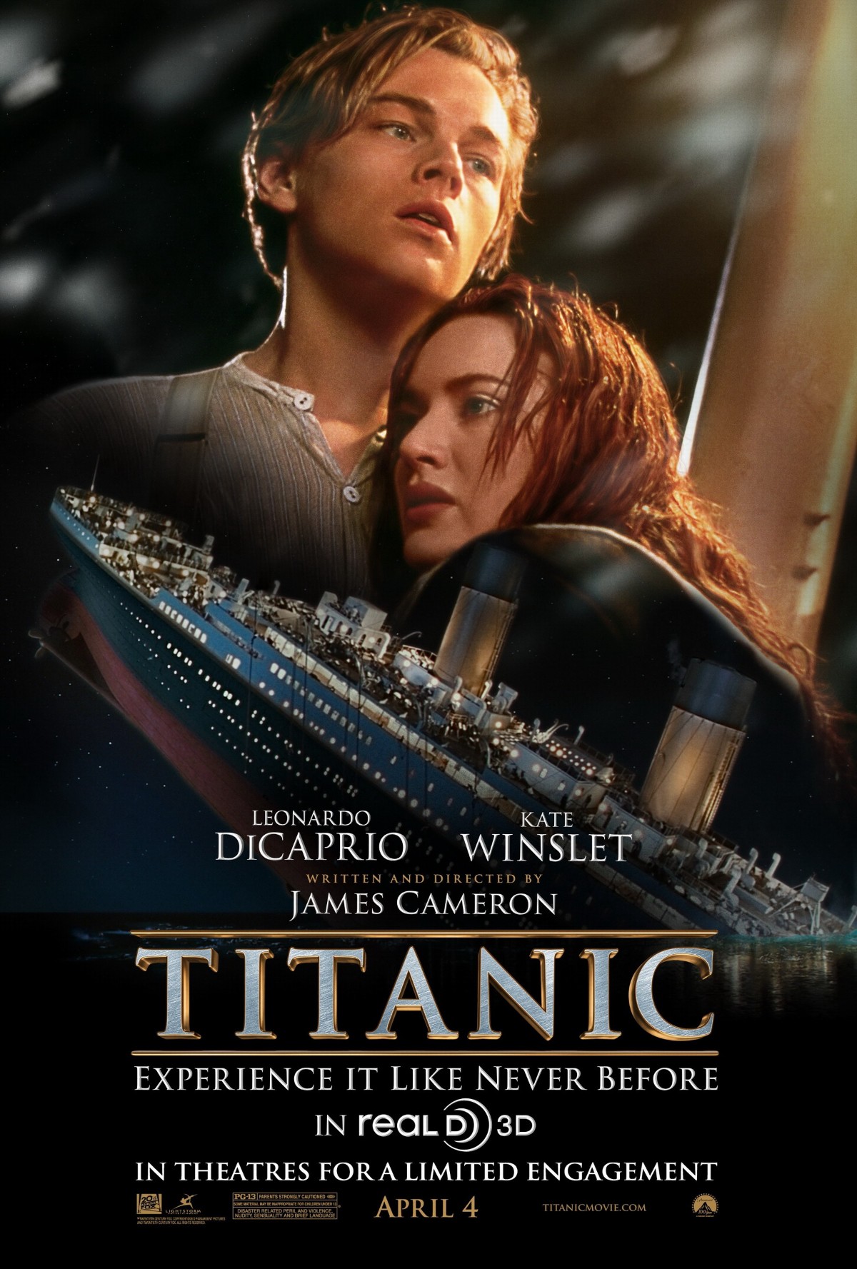 《泰坦尼克号》 4K 超高清 DTS无损音频