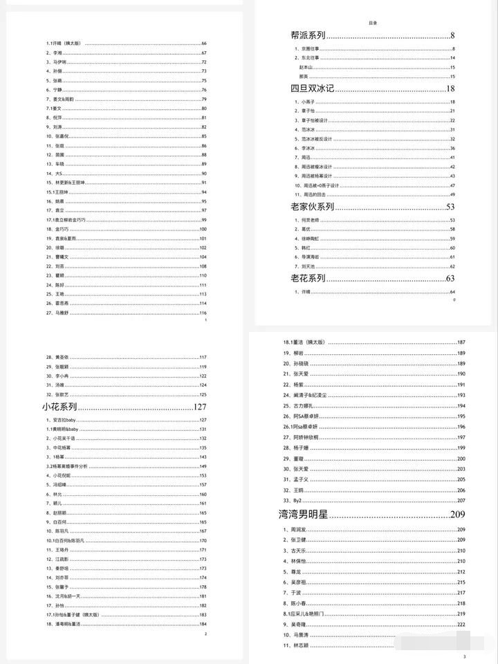 《文娱圈八卦421页明星们不为东说念主知的那些事》作家：未知【PDF】