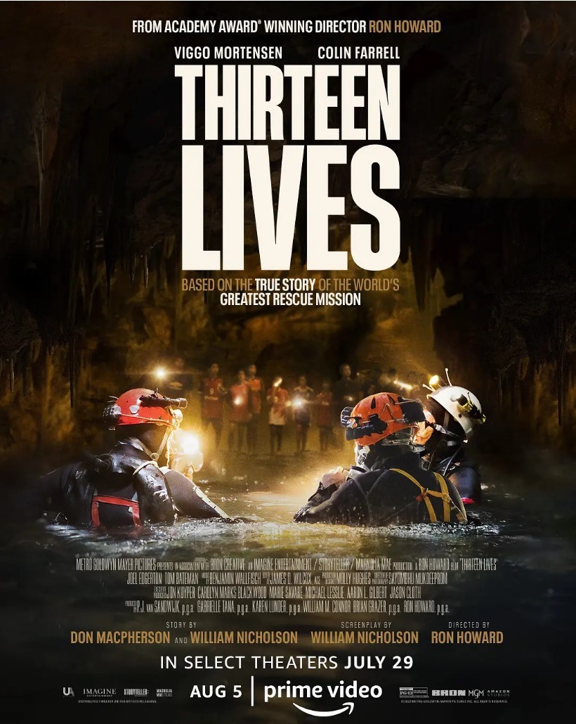 【冷门佳片系列】十三条命 Thirteen Lives (2022) 8.5分
